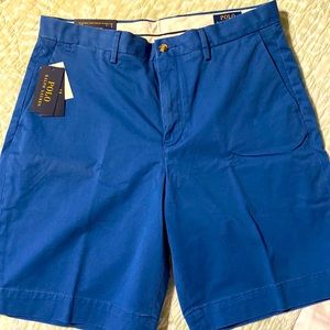 Men’s polo blue shorts